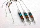3pcs Bonded chakra Pendulum with Chakra chain